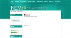 Desktop Screenshot of neim.org.br