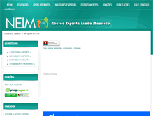 Tablet Screenshot of neim.org.br